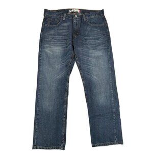 Levis 559 Relaxed Straight Jeans 34x30 Blue Denim Mens Casual Wear